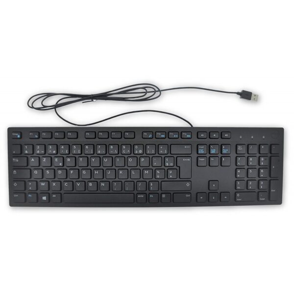 Clavier filaire Dell KB216 (AZERTY) - noir