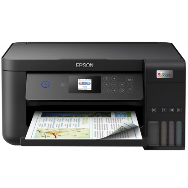 Imprimante Multifonction à réservoir intégré 3en1 couleur Epson ECOTANK L4260 A4 WiFi